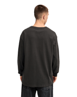 The Quiksilver Mens Crystal Long Sleeve T-Shirt in Tarmac