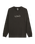 The Quiksilver Mens Crystal Long Sleeve T-Shirt in Tarmac