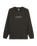 The Quiksilver Mens Crystal Long Sleeve T-Shirt in Tarmac