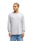 The Quiksilver Mens Salt Water Long Sleeve T-Shirt in Light Grey Heather