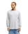 The Quiksilver Mens Salt Water Long Sleeve T-Shirt in Light Grey Heather