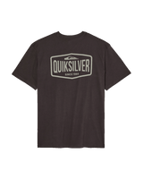 The Quiksilver Mens Surf Garage T-Shirt in Tarmac