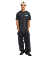 The Quiksilver Mens Hammer T-Shirt in Tarmac