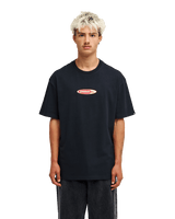 The Quiksilver Mens Disk T-Shirt in Black