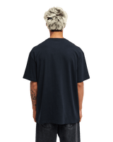 The Quiksilver Mens Disk T-Shirt in Black