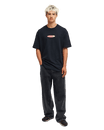 The Quiksilver Mens Disk T-Shirt in Black