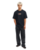 The Quiksilver Mens Disk T-Shirt in Black