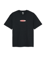 The Quiksilver Mens Disk T-Shirt in Black