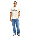 The Quiksilver Mens Vista T-Shirt in Bone White