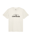 The Quiksilver Mens Vista T-Shirt in Bone White