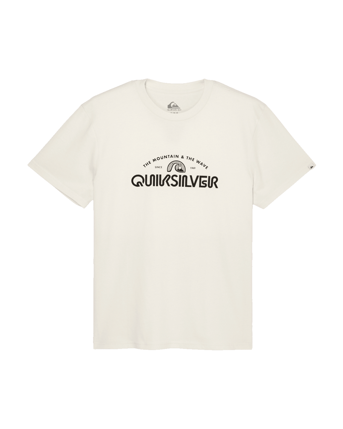 The Quiksilver Mens Vista T-Shirt in Bone White