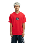 The Quiksilver Mens Echo T-Shirt in Salsa