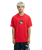 The Quiksilver Mens Echo T-Shirt in Salsa