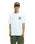 The Quiksilver Mens Bob Marley Uprising T-Shirt in Snow White