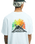 The Quiksilver Mens Bob Marley Uprising T-Shirt in Snow White