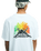 The Quiksilver Mens Bob Marley Uprising T-Shirt in Snow White