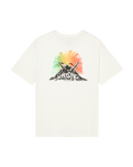 The Quiksilver Mens Bob Marley Uprising T-Shirt in Snow White