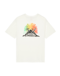 The Quiksilver Mens Bob Marley Uprising T-Shirt in Snow White