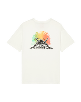The Quiksilver Mens Bob Marley Uprising T-Shirt in Snow White