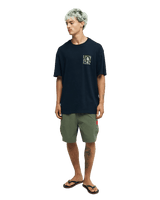 The Quiksilver Mens Bob Marley Warhead T-Shirt in Black