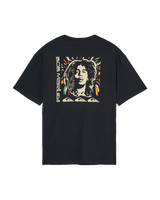 The Quiksilver Mens Bob Marley Warhead T-Shirt in Black