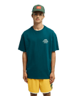 The Quiksilver Mens Bob Marley Concert T-Shirt in Botanical Garden