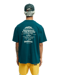 The Quiksilver Mens Bob Marley Concert T-Shirt in Botanical Garden