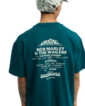The Quiksilver Mens Bob Marley Concert T-Shirt in Botanical Garden