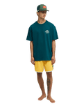 The Quiksilver Mens Bob Marley Concert T-Shirt in Botanical Garden
