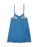 The Roxy Girls Girls Radiant Skies Dress in Surf Wash