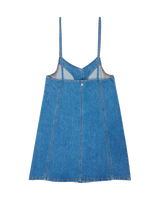 The Roxy Girls Girls Radiant Skies Dress in Surf Wash