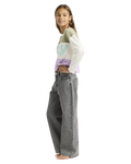 The Roxy Girls Girls Dawn Patrol Mid Lava Jeans in Lava