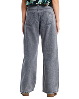 The Roxy Girls Girls Dawn Patrol Mid Lava Jeans in Lava