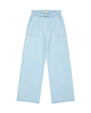 The Roxy Girls Girls Seaside View Jeans in Light Blue