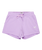 Girls Surf Feeling Terry Jogger Shorts in Crocus Petal