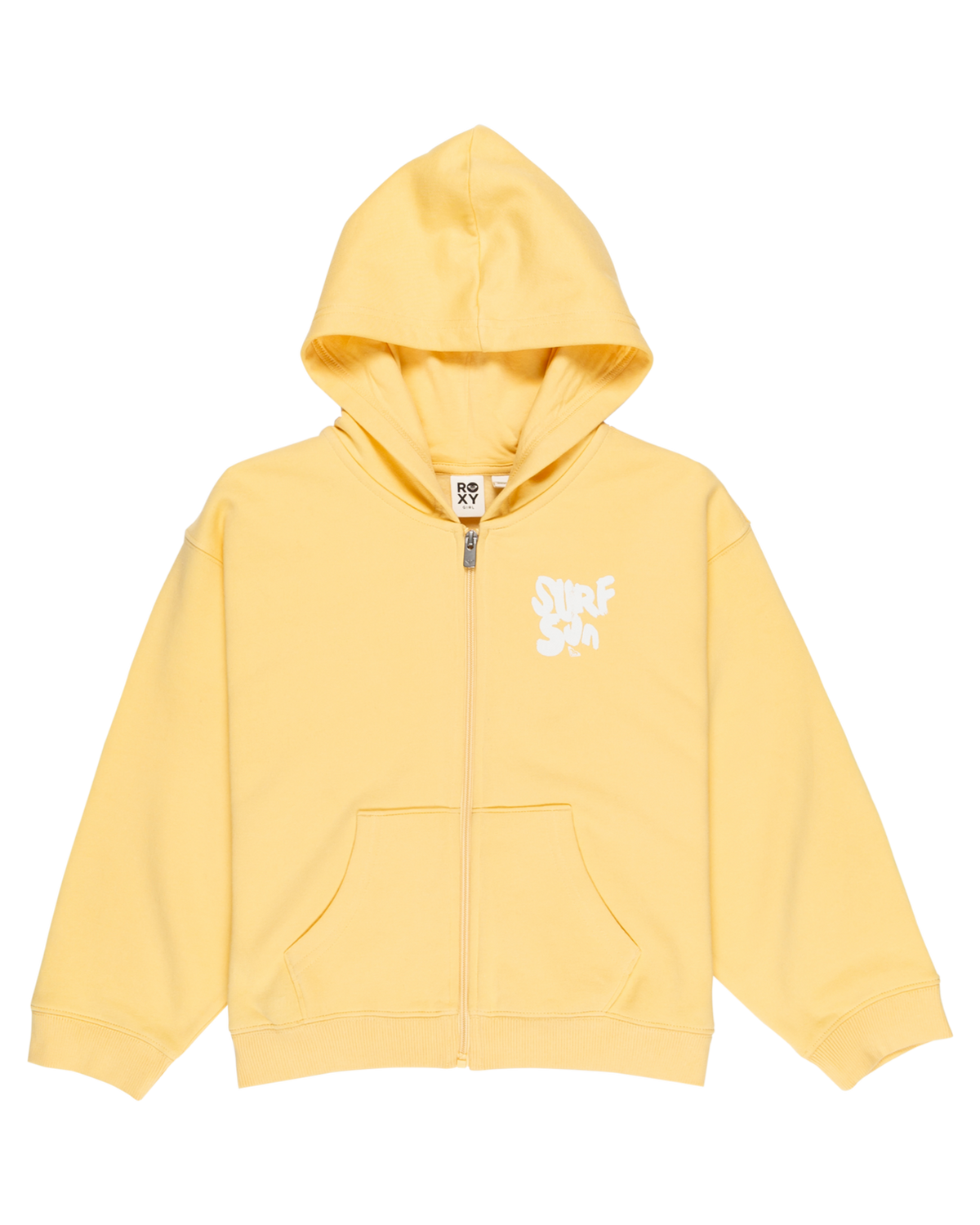 The Roxy Girls Girls Midnight Zip Hoodie in Impala