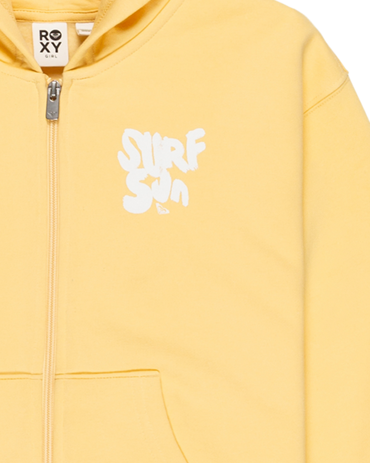 The Roxy Girls Girls Midnight Zip Hoodie in Impala
