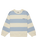 The Roxy Girls Girls Little Things Sweatshirt in Skyway Strictly Stripe
