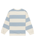 The Roxy Girls Girls Little Things Sweatshirt in Skyway Strictly Stripe
