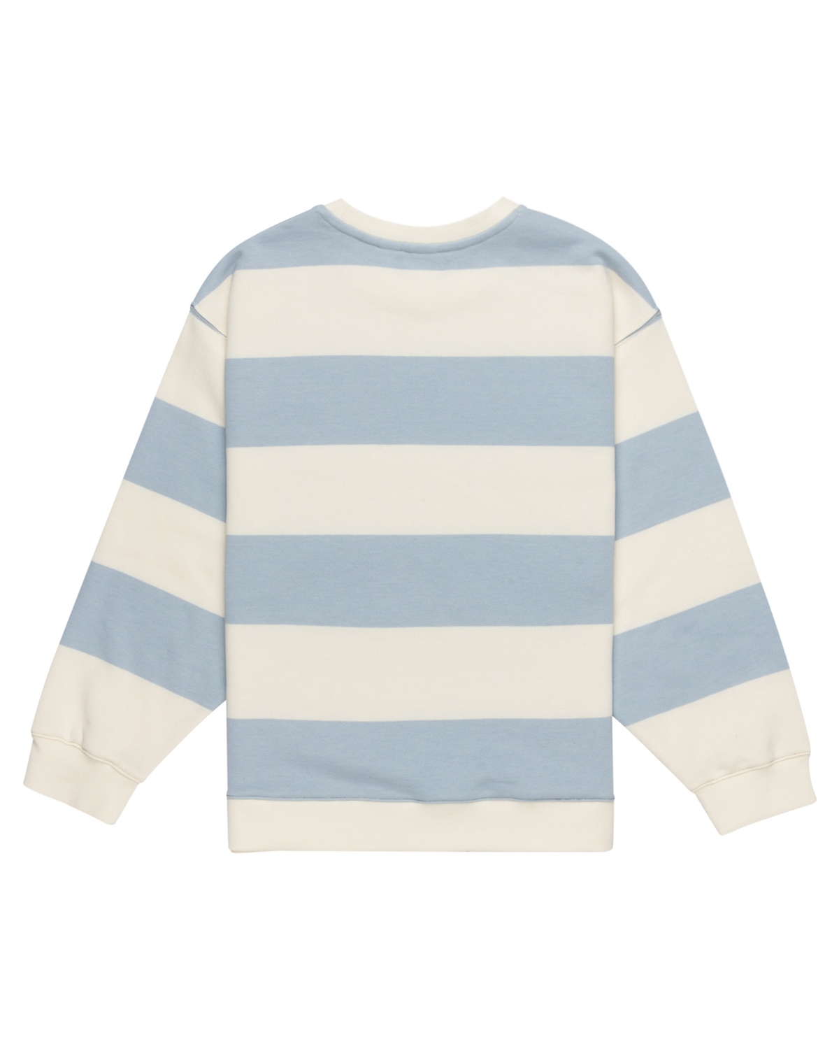 The Roxy Girls Girls Little Things Sweatshirt in Skyway Strictly Stripe