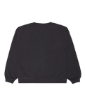 The Roxy Girls Girls Lineup Brushed Sweatshirt in Anthracite