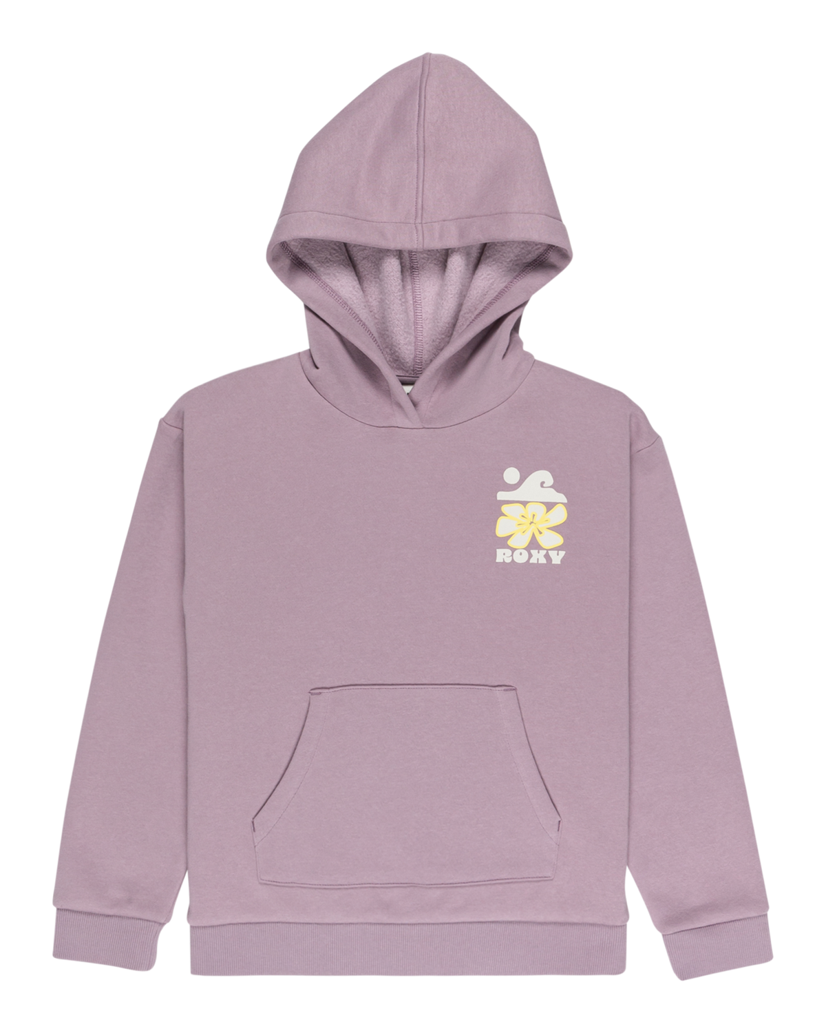 The Roxy Girls Girls Surf Feeling Hoodie in Nirvana