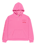 The Roxy Girls Girls Hope You Dance Hoodie in Pink Cosmos