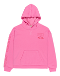 The Roxy Girls Girls Hope You Dance Hoodie in Pink Cosmos