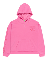 The Roxy Girls Girls Hope You Dance Hoodie in Pink Cosmos