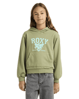 Girls Hope You Trust 2 Hoodie in Oil Green