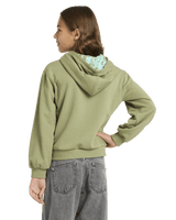 Girls Hope You Trust 2 Hoodie in Oil Green