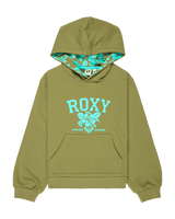 Girls Hope You Trust 2 Hoodie in Oil Green
