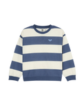 Girls Little Things Sweatshirt in Vintage Indigo Strictly Stripe