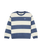 Girls Little Things Sweatshirt in Vintage Indigo Strictly Stripe